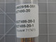 DEUSTCH D38999/26WD19SA CIRCULAR MIL SPEC CONNECTOR DTS 19 C 19 # 20 SK W/ CONTACTS T133053