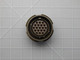 DEUSTCH D38999/26WD19SA CIRCULAR MIL SPEC CONNECTOR DTS 19 C 19 # 20 SK W/ CONTACTS T133053