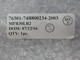 76301-74B800234-2003 30LR2 HARDWARE T134693