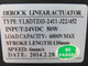DEROCK YLSDTZ03-2411-322/452 LINEAR ACTUATOR T166246