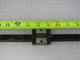 LOT OF 2 HIWIN EGH15SAC EG15 LINEAR BEARING BLOCKS IN A 18 1/2 IN LINEAR SLIDE RAIL T172743