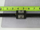 LOT OF 2 HIWIN EGH15SAC EG15 LINEAR BEARING BLOCKS IN A 18 1/2 IN LINEAR SLIDE RAIL T172743