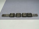 LOT OF 4 IKO LWLF30 BCS LINEAR BEARING BLOCKS W/ 15 IN RAIL T171405