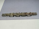 LOT OF 4 IKO LWLF30 BCS LINEAR BEARING BLOCKS W/ 15 IN RAIL T171405