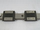 LOT OF 2 A5F16 LINEAR BEARINGS ON 16 IN RAIL T182393