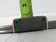 HIWIN EGH15CA 170AYC LINEAR BEARING BLOCK ON 36 IN RAIL T177990