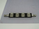 LOT OF 4 THK SRS12M LINEAR BEARING BLOCKS ON A 8 IN RAIL T185382