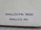 SHALLCO 7603D LOCK OUT RELAY T259116