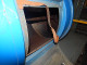 BLUE PLASTIC PROCESSING HOPPER 64X22