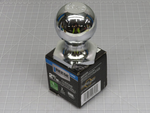 Lot of 3 Reese Towpower  7008680  Hitch Ball Chrome Steel 2-5/16"  For Sale