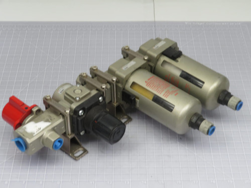 SMC  AFM40-04C-R  Pneumatic Filter Regulator Assembly  For Sale