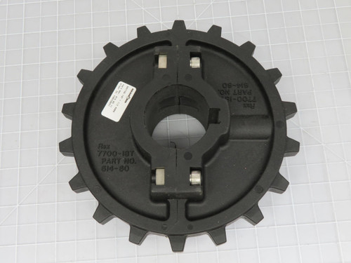 Rexnord NS7700-18T 1-1/2 KWSS 614-60-11  614-60-11 Thermoplastic MatTop & TableTop Sprockets  For Sale