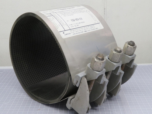 Handiband  0360-0854-010  Style 360 Stainless Steel Repair Clamp 8.940 x 7 1/2 W  For Sale