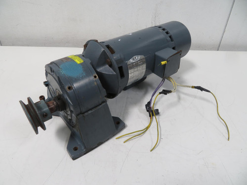 BOSTON GEAR 34-5935-5510-B W12-87 MOTOR W GEAR REDUCER T200301