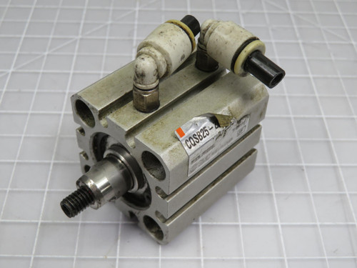 SMC CQSB25-20D DBL ACT LONG STK, CQS COMPACT CYLINDER T200499