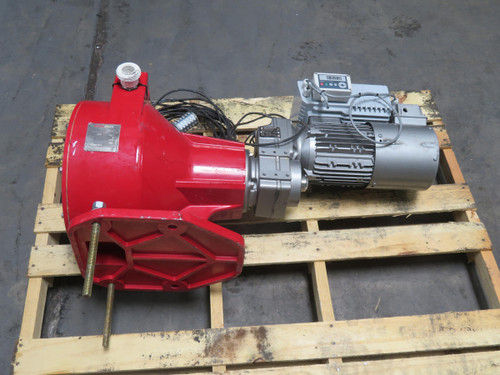 Flowrox  PP-D1-0GM7.5-1-3-II-D-NR   Pump w Nord 0282NBAFB-90S/4  For Sale