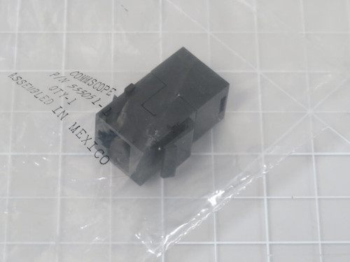 Lot of 90 Commscope  555051-1  RJ45 Coupler Assembly, category 3, 8-position, right-angle, black  For Sale