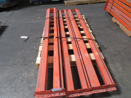Orange Teardrop Beams for Pallet Racking 8x4  For Sale
