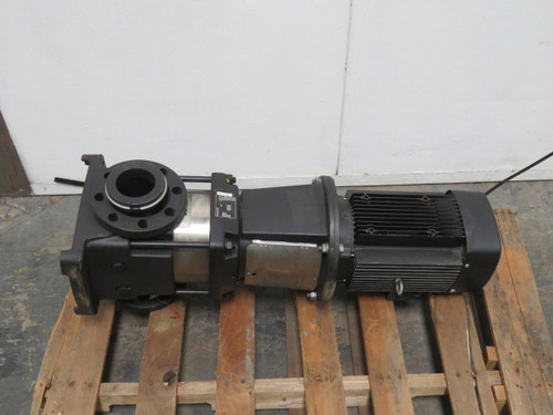 Grundfos  A91290174P10628 CR45-1 Vertical Multistage Centrifugal Pump with suction and discharge ports  For Sale