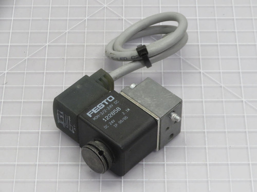 Festo  122858 MDH-3/2-24V Solenoid Valve  For Sale