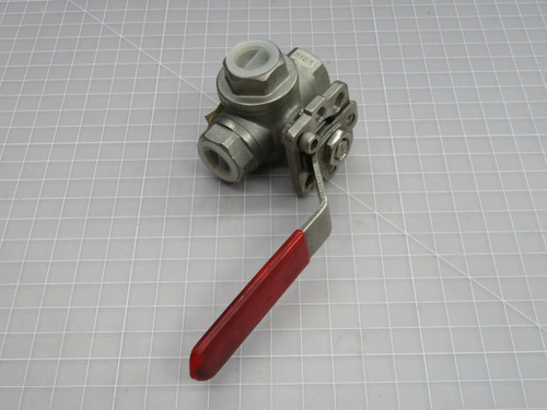 BSP  CF8M 1000WOG  2-Piece Full Bore Ball Valve  For Sale
