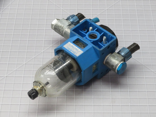 Festo  10631 LF-1/4-S-B Pneumatic Filter 14Bar 200PSI  For Sale
