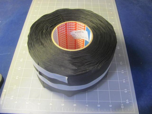 BOX OF 6 TESA 51026 PV9 100 MM PET CLOTH WIRE HARNESS TAPE WITH AN ACRYLIC BASED ADHESIVE 164 FT X 3.9 IN