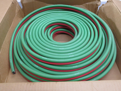 Lot of 100FT   122711B  PVC Hose Red and Green  For Sale