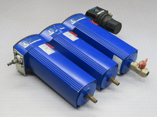 Wilkerson  R28-06-F000 S075SDF S075AWM Compressed Air Regulator and Filters  For Sale