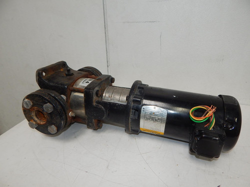 Grundfos  D 41006063 P1 0129 US1162  Multistage Centrifugal Pump 1.5 HP, 22 GPM  For Sale