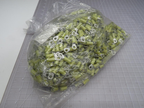 Lot of 1200 TE  36161  Closed Ring Tongue Terminal  For Sale