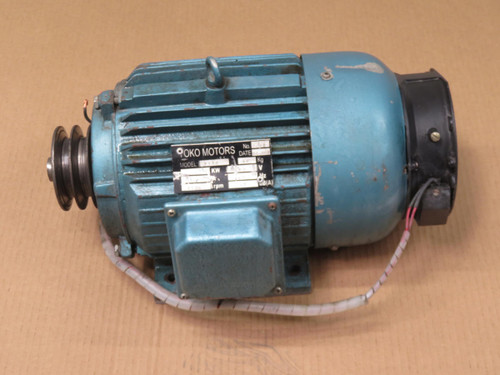 Toko  Y112  Motor 2.2 KW 1130 RPM 220 V  For Sale