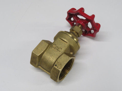 Brass Gate Valve 1 1/4" 200PSI For Sale