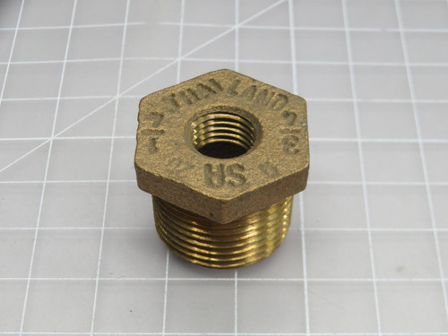 Lot of 7 SA    Brass Reducing Bushing 3/4 to 1/4  For Sale