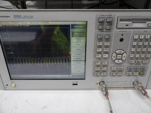 Agilent  E5062A  ENA Series Network Analyzer 300 kHz-3GHz, op 016,275  For Sale