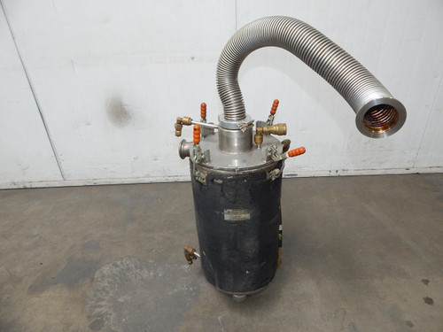 STAINLESS STEEL INDUSTRIAL PROCESSING CONTAINER M3842