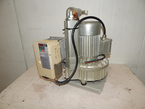 Gardner Denver  SAH0055-A900-Z / V1000  Blower  Vacuum Pump 3 Phase Motor With Frequency Converter  For Sale