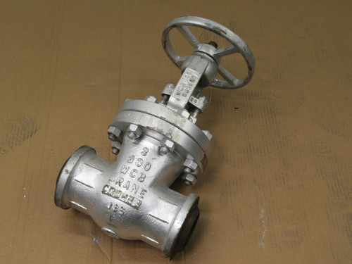 CRANE 300 WCB J35 GATE VALVE 3" 740 PSI T207818