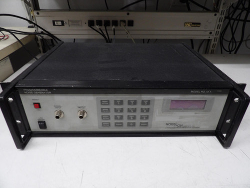 NOISE/COM  UFX7108  Programmable Multipurpose Noise Generator, 100 Hz-500 MHz, White Gaussian Noise.  For Sale