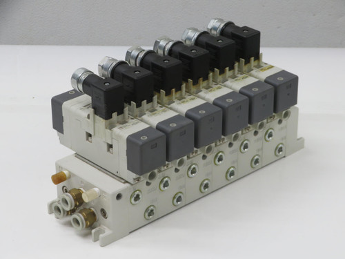 SMC  VQ7-6-FHG-D-3ZR  Solenoid Valve Assembly  For Sale