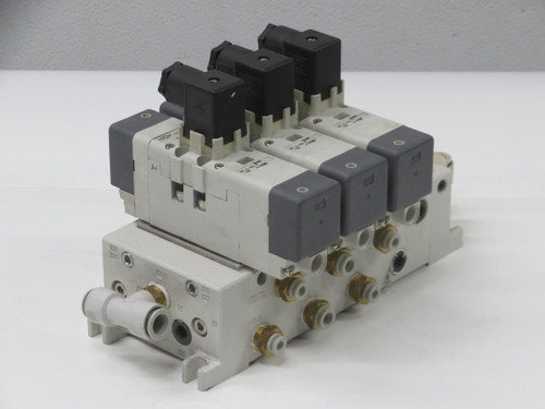SMC  VQ7-6-FHG-D-3ZR  Solenoid Valve Assembly  For Sale