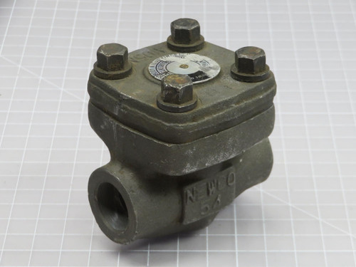 NEWCO 48S-FS2 SWING CHECK VALVE 1/2" 1975 PSI  T207830