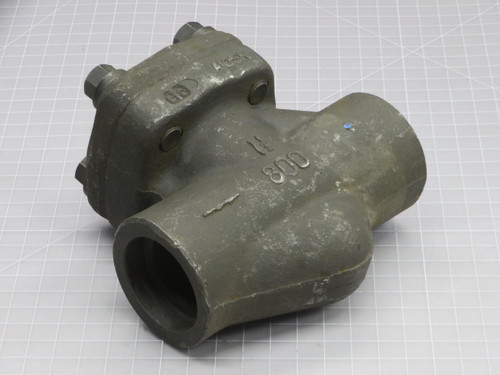 NEWCO 48S-FS2 SWING CHECK VALVE 1 1/2" 1975 PSI T207842