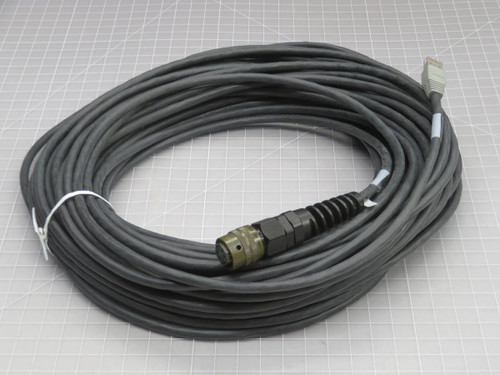 MTS 570992-19 CABLE ASSY LOAD CELL RJ50 TO PT T207958