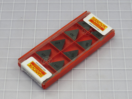 Lot of 10 Sandvik  TNGN 16 04 08T01020 650 TNG 332T-0320 650 T-MaxÃÂ¥ÃÂºÃÂ S insert for turning  For Sale