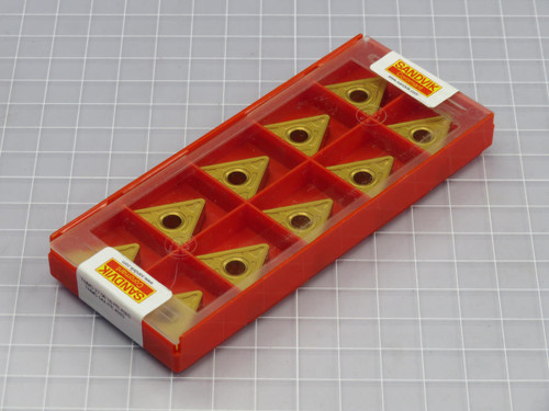 Lot of 10 Sandvik  TNMG 27 06 16-PR 4025 TNMG 544-PR 4025 Carbide Inserts  For Sale