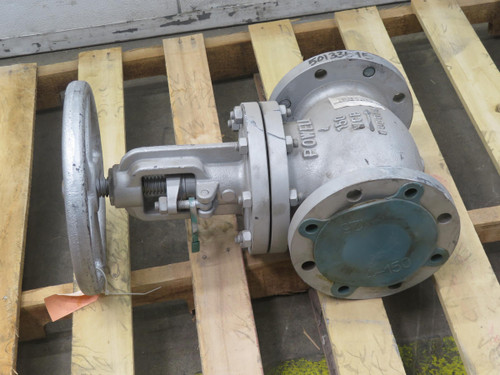POWELL P1531FEP GLOBE VALVE 4 150 LB FLANGED CARB STEEL T210688