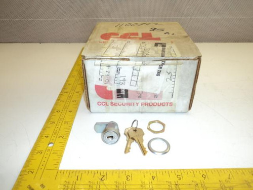 LOT OF 12 CCL SECURITY PRODUCTS 01-09-01322X CABINET LOCKS T19567