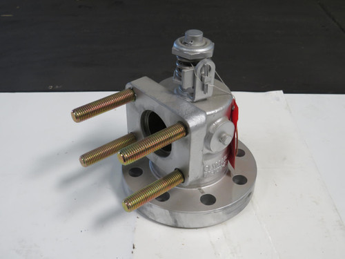 CLYDE BERGEMANN BE-1151A-WC6-2 POPPET VALVE STEEL FLANGED T209856