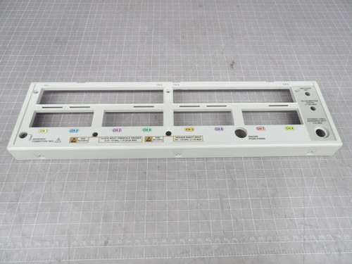 TEKTRONIX FRONT PANEL BEZEL, REMOVED FROM A DSA8300 DIGITAL SERIAL ANALYZER M4280